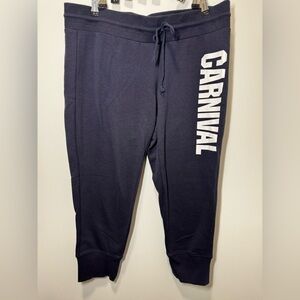 Women's Dark Blue Jogger Pants